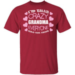 Crazy Grandma T-Shirt CustomCat