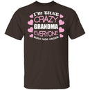 Crazy Grandma T-Shirt CustomCat