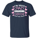 Crazy Grandma T-Shirt CustomCat