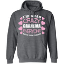 Crazy Nana T-Shirt CustomCat