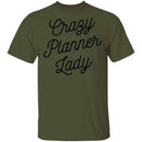 Crazy Planner Lady T-Shirt CustomCat