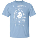 Crows Before Hoes T-Shirt CustomCat