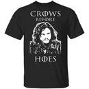 Crows Before Hoes T-Shirt CustomCat