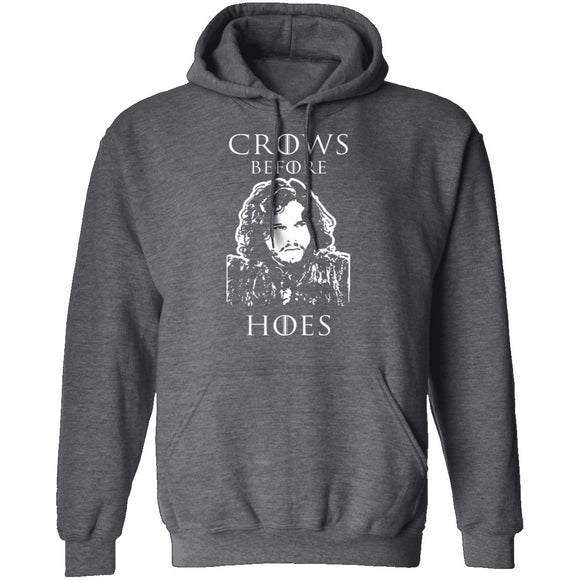 Crows Before Hoes T-Shirt CustomCat