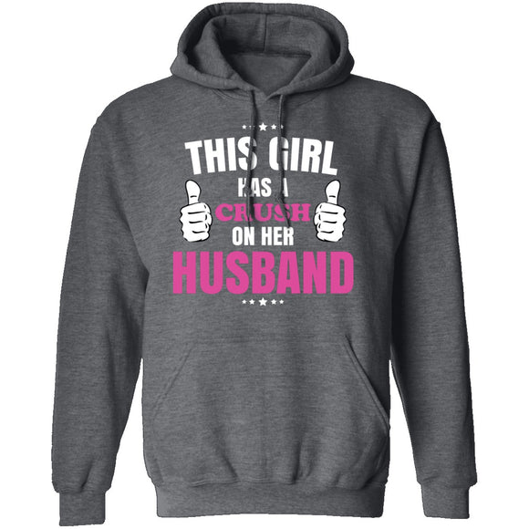 Crush on Her Husband T-Shirt CustomCat