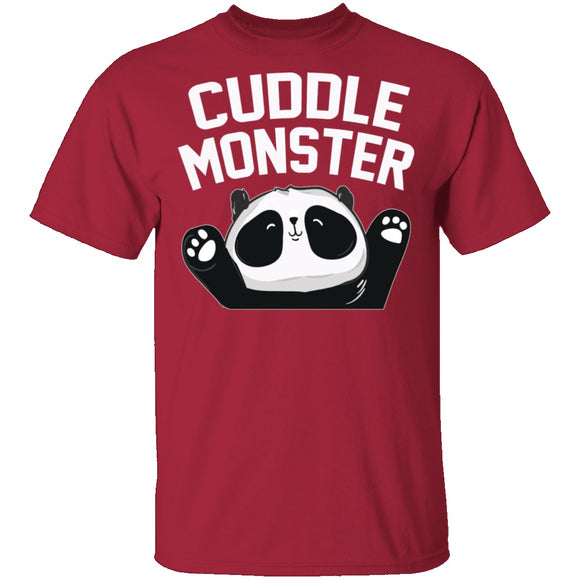 Cuddle Monster T-Shirt CustomCat