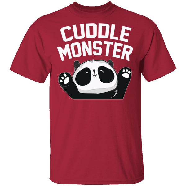 Cuddle Monster T-Shirt CustomCat