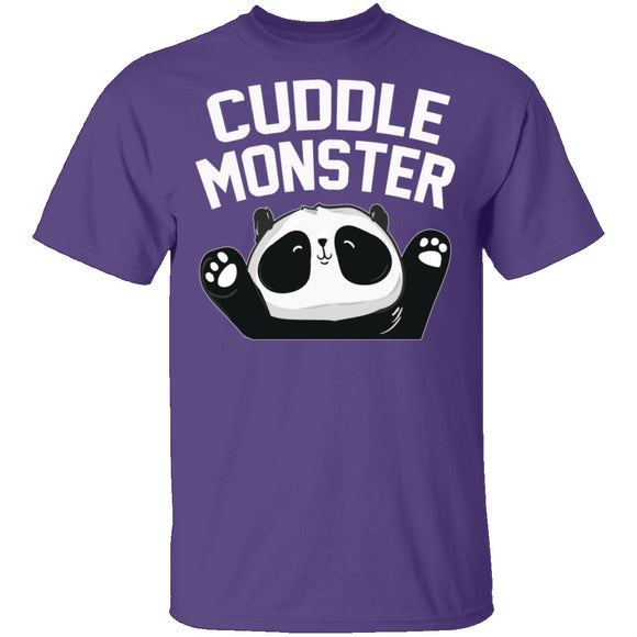 Cuddle Monster T-Shirt CustomCat