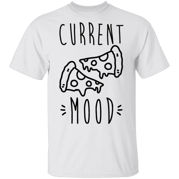 Current Mood Pizza T-Shirt CustomCat