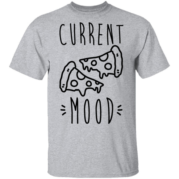 Current Mood Pizza T-Shirt CustomCat