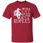 Cut Grass For Rupees T-Shirt CustomCat