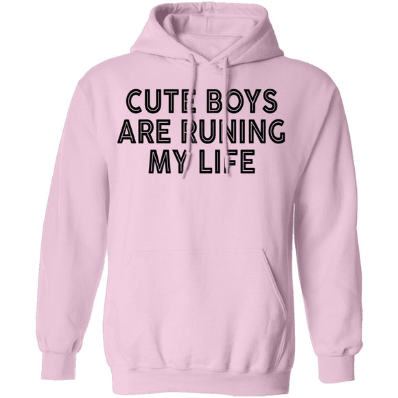 Cute Boys Are Runing My Life T-Shirt CustomCat