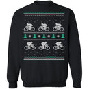 Cycling Ugly Christmas Sweater CustomCat