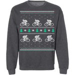 Cycling Ugly Christmas Sweater CustomCat