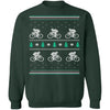 Cycling Ugly Christmas Sweater CustomCat