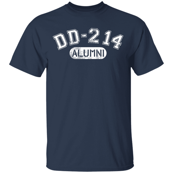 DD-214 Alumni T-Shirt CustomCat
