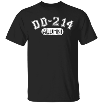 DD-214 Alumni T-Shirt CustomCat