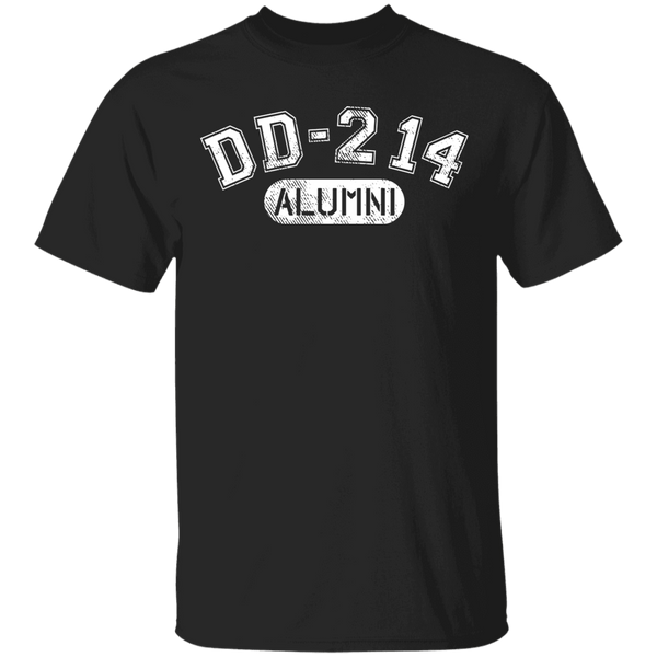 DD-214 Alumni T-Shirt CustomCat