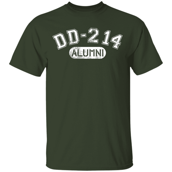 DD-214 Alumni T-Shirt CustomCat