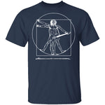 Da Vinci Rock Man T-Shirt CustomCat
