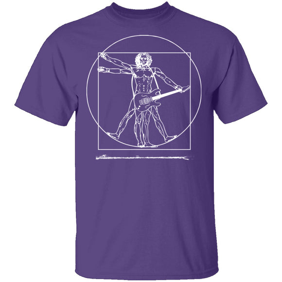 Da Vinci Rock Man T-Shirt CustomCat