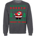 Dabbing Ugly Christmas Sweater CustomCat