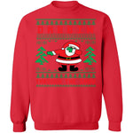 Dabbing Ugly Christmas Sweater CustomCat