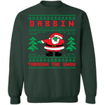 Dabbing Ugly Christmas Sweater CustomCat