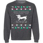 Dachshund Ugly Christmas Sweater CustomCat