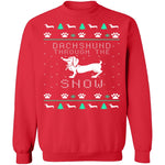 Dachshund Ugly Christmas Sweater CustomCat