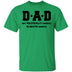 Dad Always Correct T-Shirt CustomCat