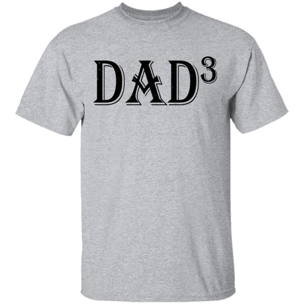 Dad Cubed T-Shirt CustomCat