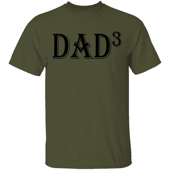 Dad Cubed T-Shirt CustomCat