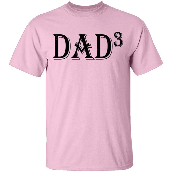 Dad Cubed T-Shirt CustomCat