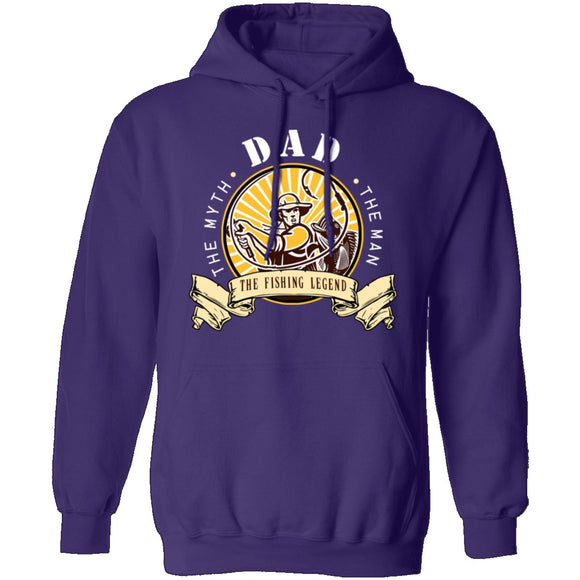 Dad Fishing Legend T-Shirt CustomCat