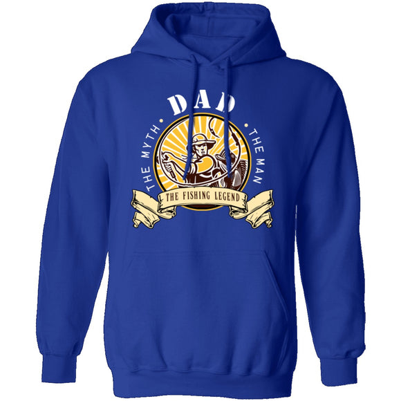 Dad Fishing Legend T-Shirt CustomCat