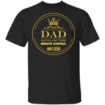 Dad King Of Remote T-Shirt CustomCat