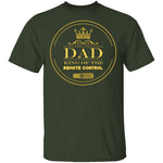 Dad King Of Remote T-Shirt CustomCat