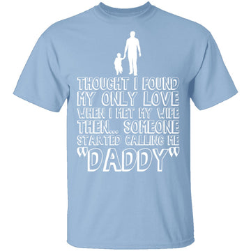 Daddy T-Shirt CustomCat