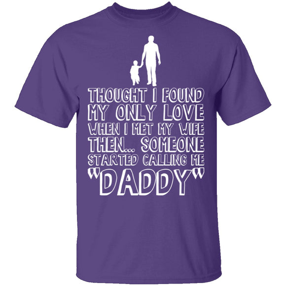 Daddy T-Shirt CustomCat