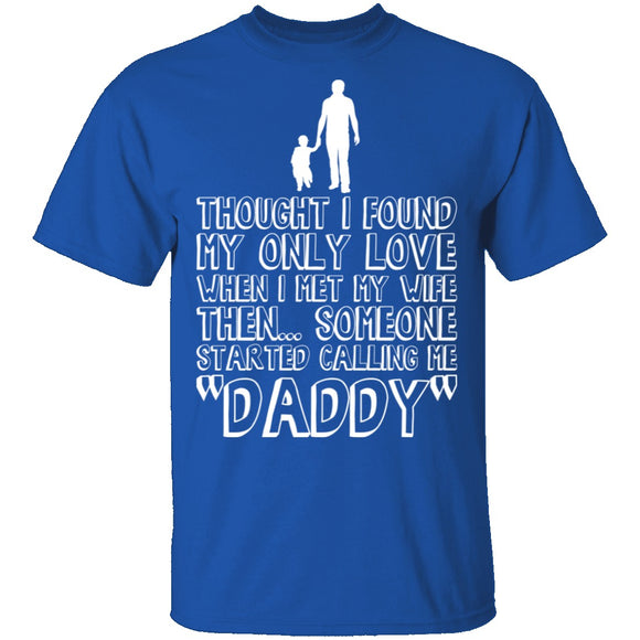 Daddy T-Shirt CustomCat