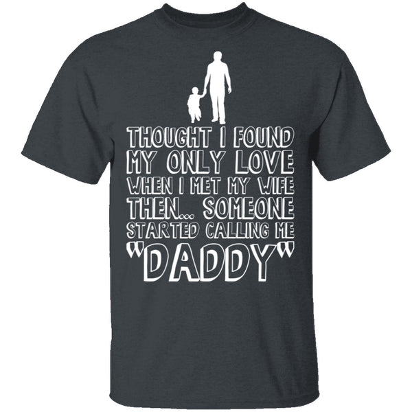 Daddy T-Shirt CustomCat