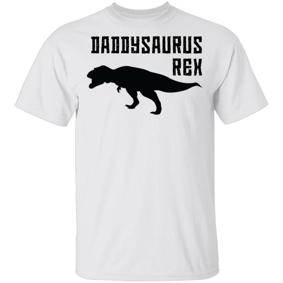 Daddysaurs Rex T-Shirt CustomCat