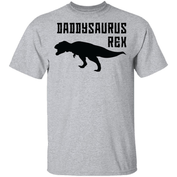 Daddysaurs Rex T-Shirt CustomCat