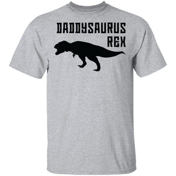 Daddysaurs Rex T-Shirt CustomCat