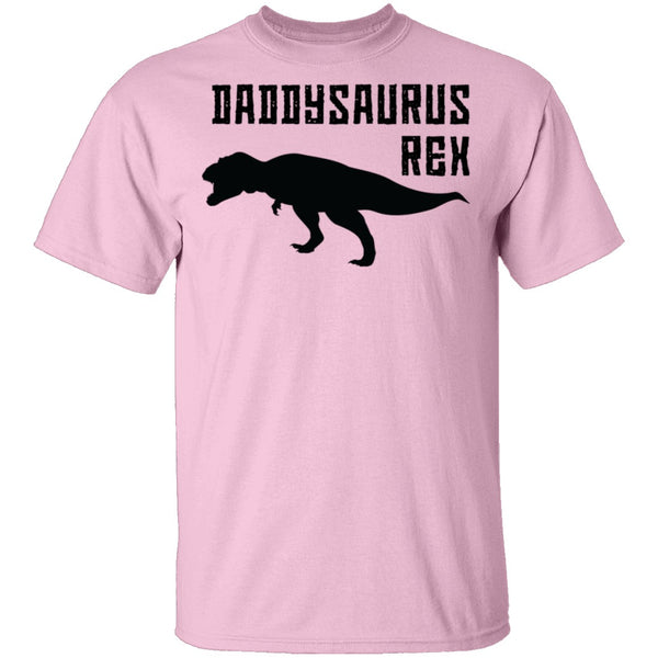 Daddysaurs Rex T-Shirt CustomCat