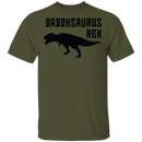 Daddysaurs Rex T-Shirt CustomCat
