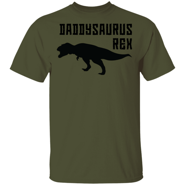 Daddysaurs Rex T-Shirt CustomCat