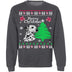 Dalmation Ugly Christmas Sweater CustomCat