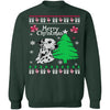 Dalmation Ugly Christmas Sweater CustomCat